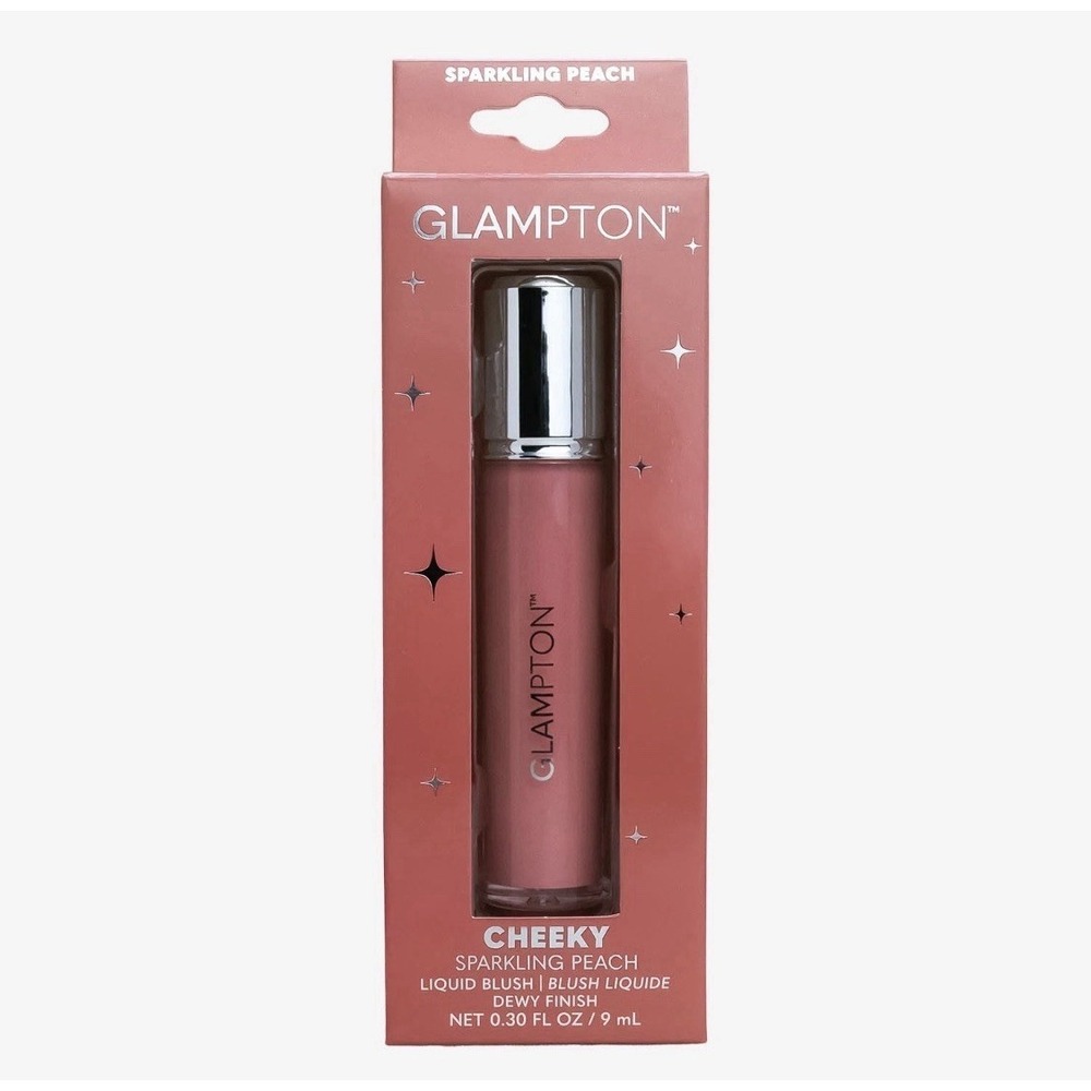 Glampton Cheeky Liquid Blush .3 oz - Sparkling Peach